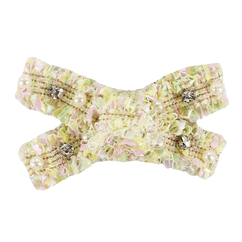 2 шт. декоративные нашивки для галстука бабочки с бусинами|Заплатки| |