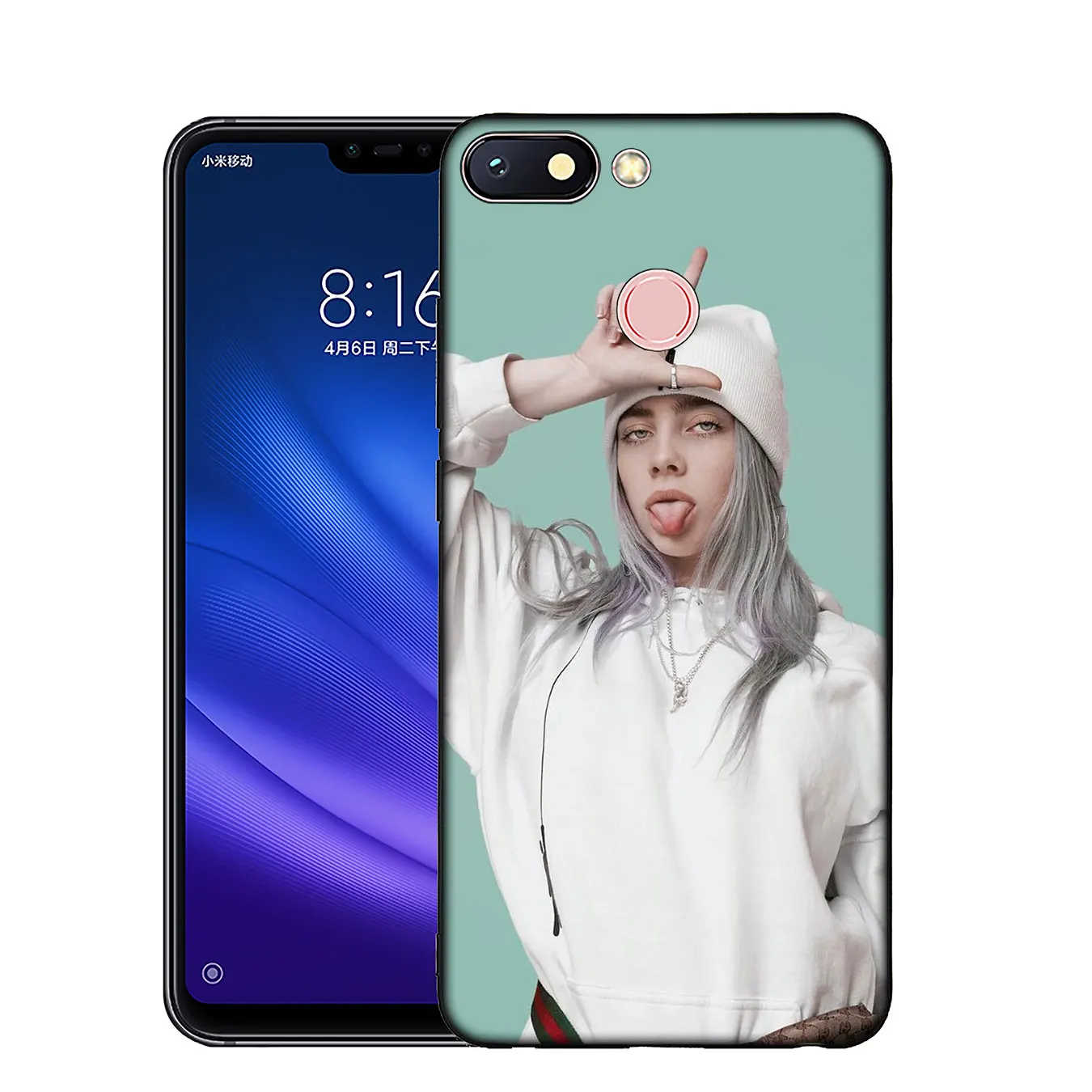 Мягкий силиконовый чехол Billie Eilish 13 Girl для Xiaomi Mi 10 9 8 A3 A2 9T Pro Lite SE A1 CC9 CC9E 5X 6X |