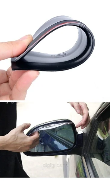 2 шт./пара автомобиля боковое зеркало заднего вида дождевой Душ блокиратор крышка