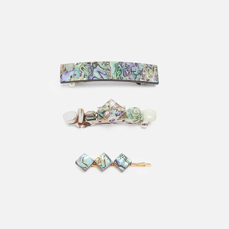 FASHIONSNOOPS za женские уксусная кислота полые геометрические заколки для волос