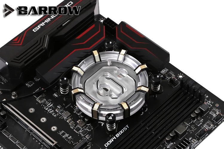 Кулер для процессора Barrow Intel socket LGA 115x (1150 1151 1155 1156) блок водяного охлаждения