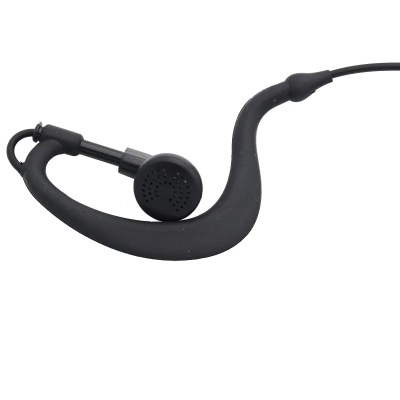 2 контактный Заушник портативная рация с наушниками гарнитура для Kenwood BaoFeng UV 5R BF