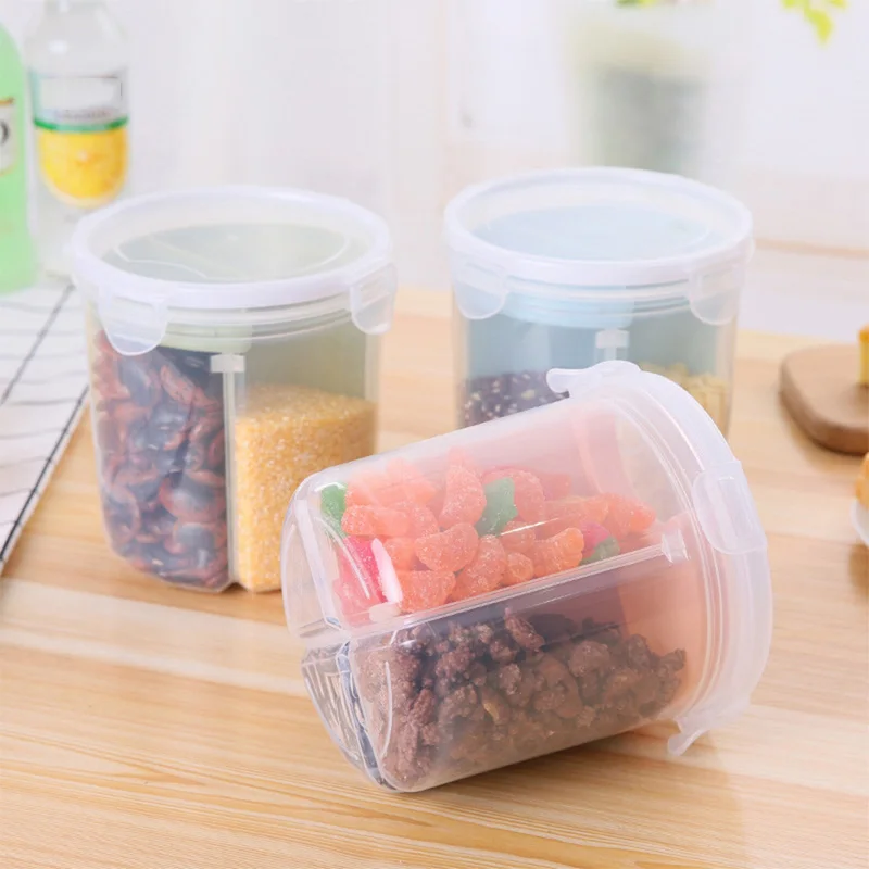 Пластиковый кухонный ящик для хранения 4 решетки холодильник контейнер