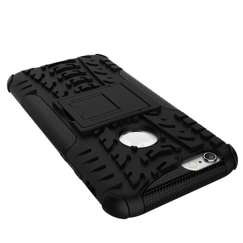 Роскошный чехол Hybird Armor для iphone 6 s Жесткий ПК противоударный iphoen ifone X 7 8 plus