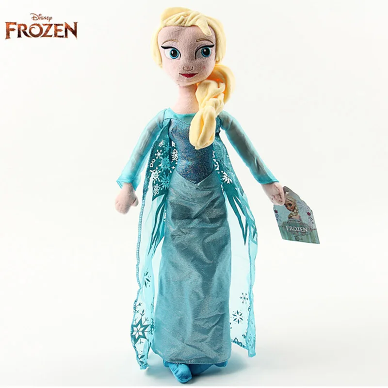 38 см Disney Эльзы из мультфильма &quotХолодное сердце&quot Анна плюшевые игрушки мягкие