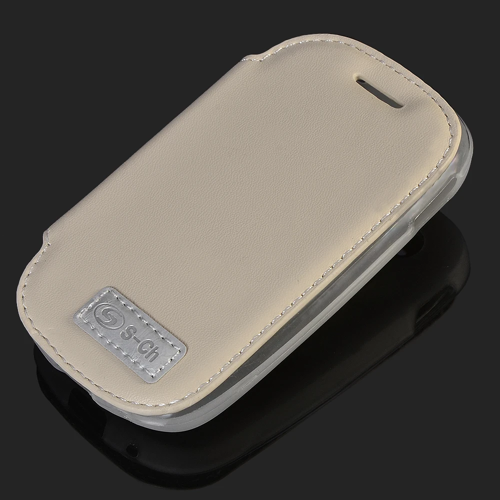 Чехол-книжка для samsung Galaxy Star S5282 S5280, S-CH, с подставкой, из искусственной кожи, с отделениями для карт, мягкий край, классический стиль