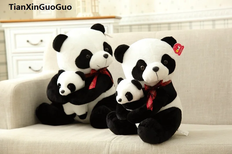 Большая 30 см мультяшная панда милая Детская плюшевая игрушка мягкая
