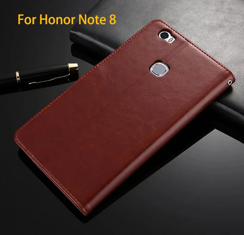 Fundas для Huawei Honor 8 чехол кожаный роскошный ультратонкий кошелек телефона note 6 флип