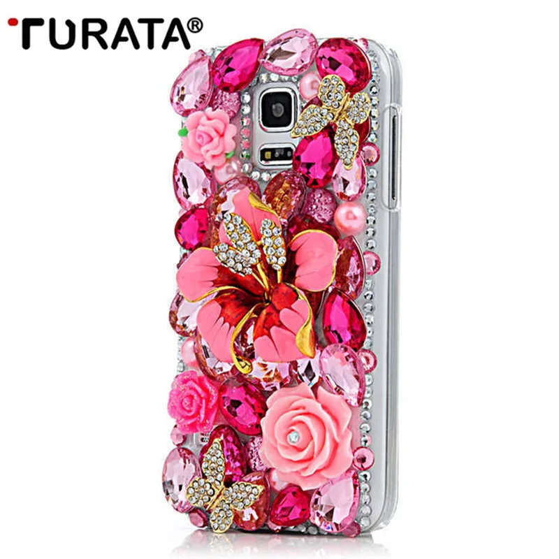 Украшение со стразами ручной работы роскошные 3D Бриллиантовая задняя крышка