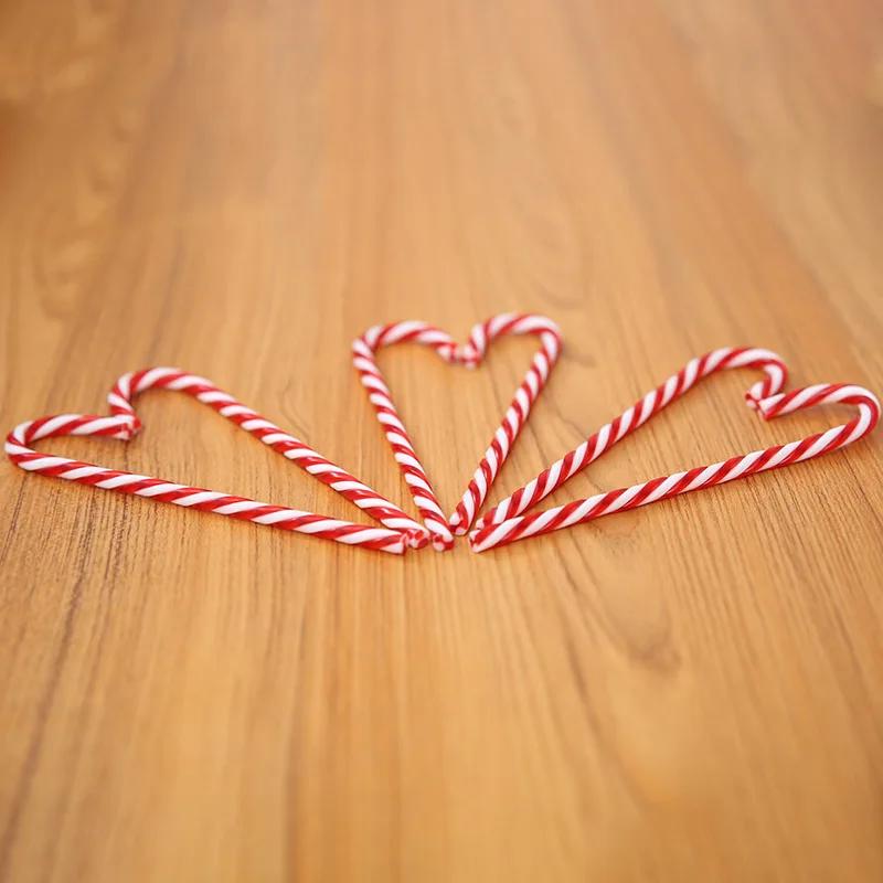6Pcs/Lot Christmas Decorations Tree Pendant Candy Cane Decoration DIY Xmas Party Supplies | Дом и сад
