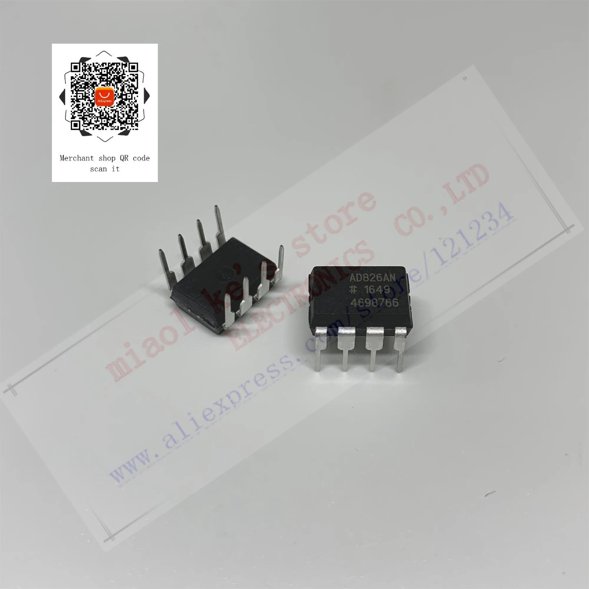 

[5 шт./лот] 100% новый оригинальный; AD826ANZ AD826AN AD826 - IC OPAMP VFB 2 CIRCUIT 8DIP