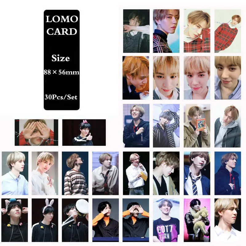 KPOP GOT7 альбом EYES ON YO YuGyeom самодельный бумажный Постер фото карта Lomo HD