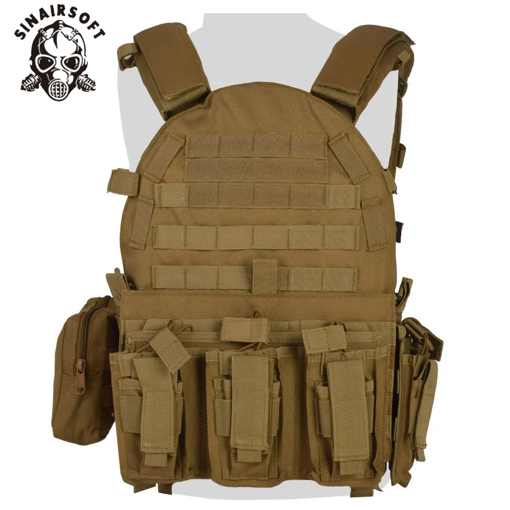Тактический жилет SINAIRSOFT для страйкбола охоты на открытом воздухе штурма CS