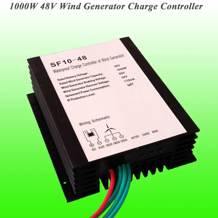 2018 Лидер продаж 1000 Вт 48 В Водонепроницаемый Контроллер заряда ветряной турбины