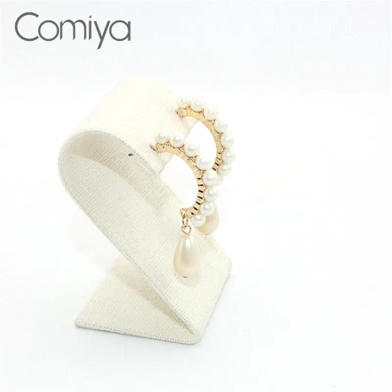Женские серьги подвески Comiya брендовые с акриловым жемчугом сережки Aliexpress Orecchini