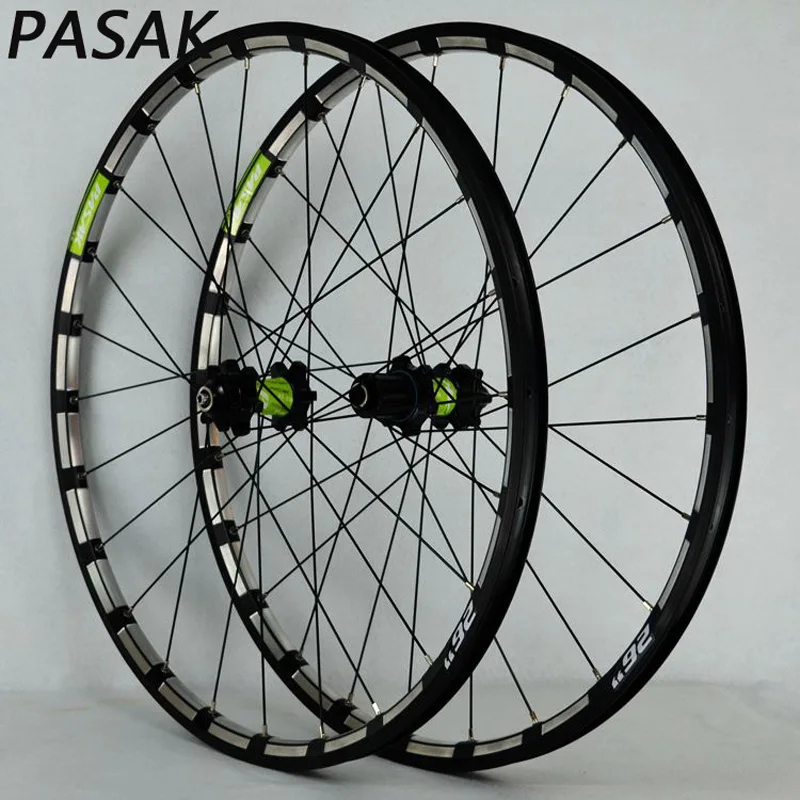 PASAK MTB колесо для горного велосипеда CNC Rim 26 дюймов 27 5 запечатанное подшипник диск