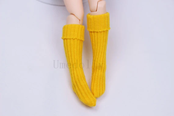 1 пара милых носков ярких цветов Blyth Doll для Holala, Licca, ob24, Azone, Monster 1/6, кукольная одежда, аксессуары, игрушки для девочек