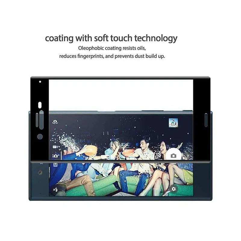 3D изогнутое закаленное стекло для Sony Xperia XA1 Защитная пленка экрана Ultra Plus XA