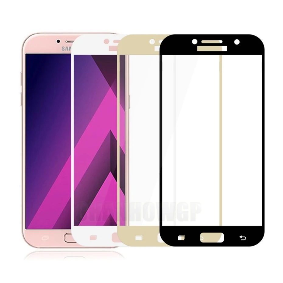 Защитное стекло закаленное 9H для Samsung Galaxy A6 A8 Plus J2 Pro J4 J6 2018 A5 2016 A3 J3 J5 J7 2017 |