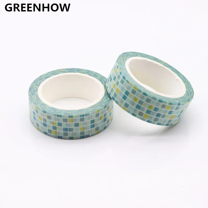 Лента Клейкая GREENHOW в горошек красная 8013|masking tape|decorative paper tapeadhesive tape |
