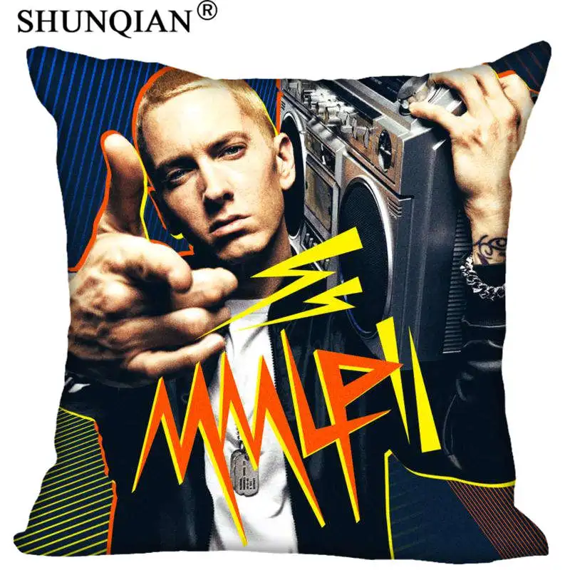 

Лучшая новинка, чехол для подушки Eminem декоративная Свадебные наволочки, индивидуальный подарок для (двусторонних) наволочек с принтом A9.30
