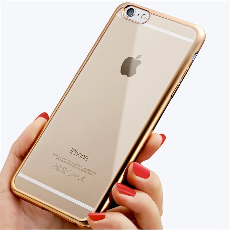 Чехол для мобильного телефона Apple iPhone 7 Plus мягкий прозрачный чехол из ТПУ