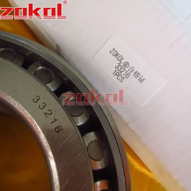 Подшипник zokol 33216 3007216E конический роликовый подшипник 80*140*46 мм|bearing bearing|bearing roller