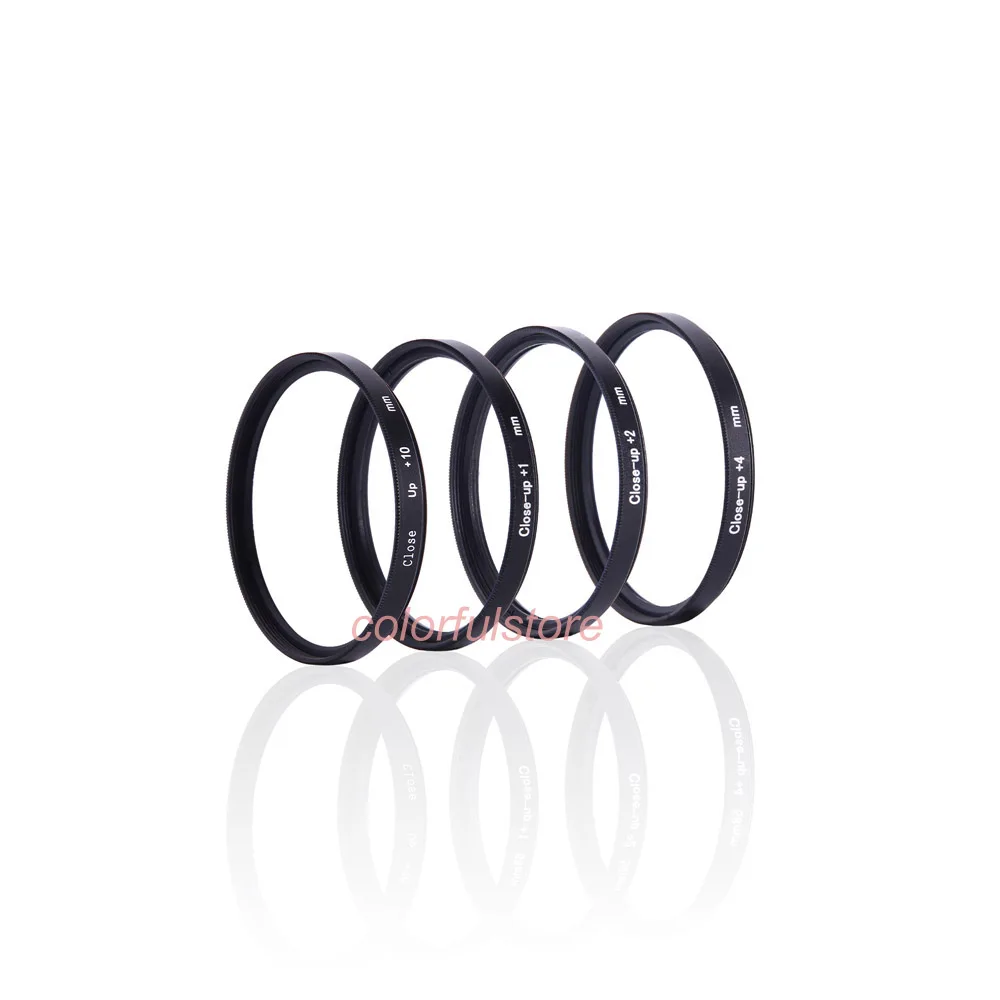 Фильтр для макросъемки 37 мм фильтр объектива Diopter 5x + 1 2 4 8 10 Canon Nikon Sony Olympus Pentax