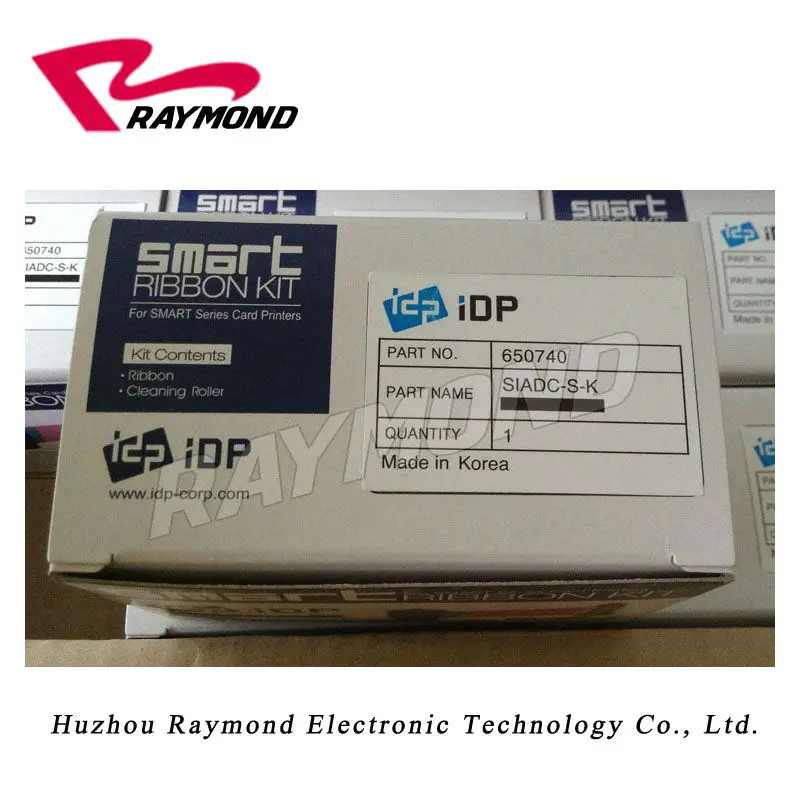 Оригинальный IdP Smart 650740 черная лента SIADC-S-K для использования с 50D 50 s 30 50L ID карты-1200
