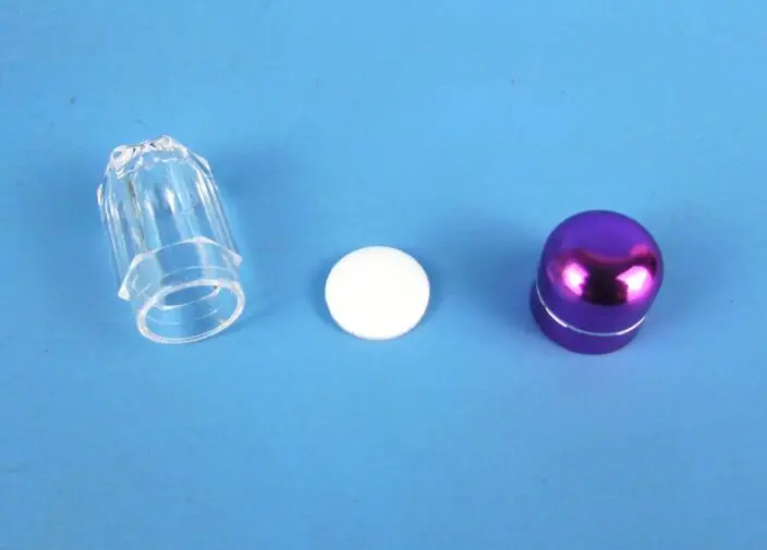 100 шт./лот круглые прозрачные футляры для таблеток пластиковые бутылки жидких