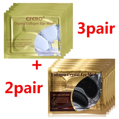 5pair 1 шт., гелевая маска для глаз, маска для сна, летняя, Эфирная, красивая, ледяная, охлаждающая маска для глаз, патчи для глаз, для удаления темных кругов, облегчение усталости, Подушечка Для Глаз - Цвет: 5pair