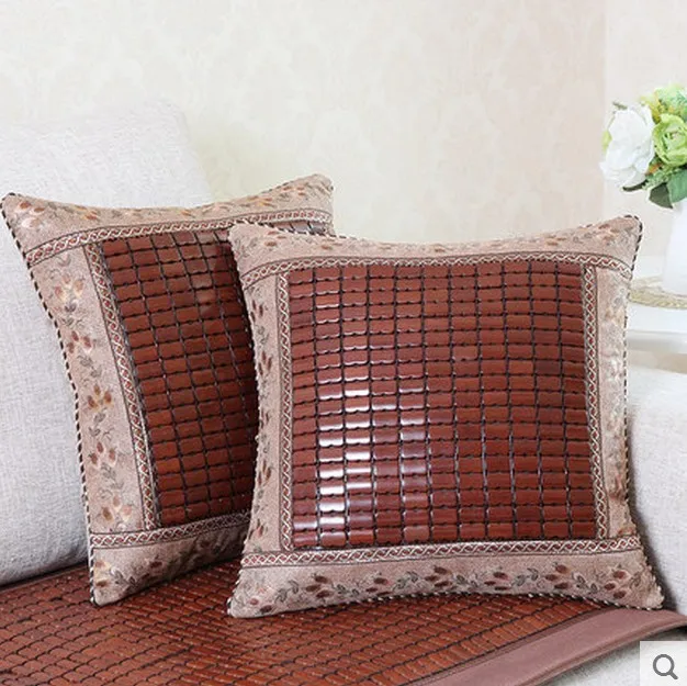 Новая китайская 02 летняя Холодная Серия бамбуковая растительная нить наволочка