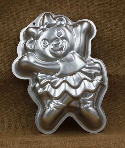 Fondant торт дизайн мультфильм Креативный милый Танцующий медведь антипригарный