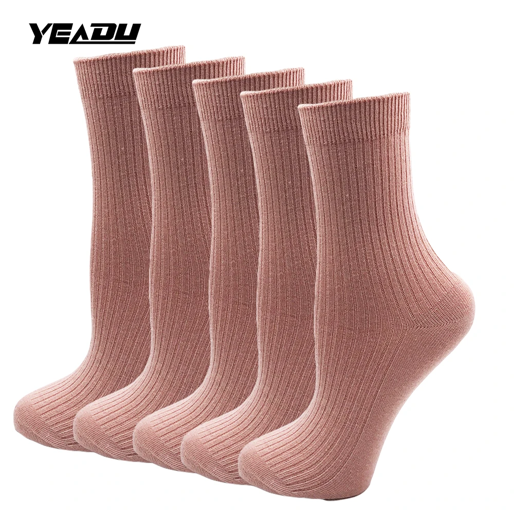 Новые хлопковые однотонные милые женские носки удобные хорошего качества лучший