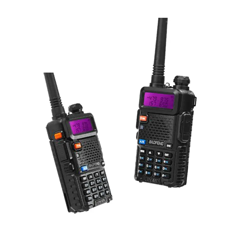 2 шт BaoFeng Портативный Ham Радио иди и болтай Walkie Talkie радио двухдиапазонный УКВ/UHF136