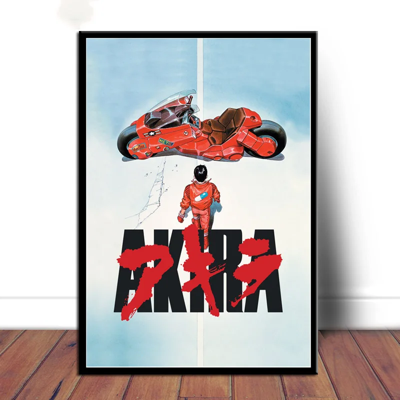 Плакат и принты Akira Red Fighting японское аниме комикс кино холст картина маслом