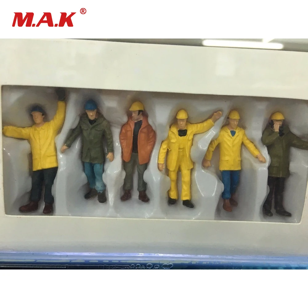 Игрушки подарок для детей масштаб 6 шт./компл. 1/50 аксессуары сцены красочный набор