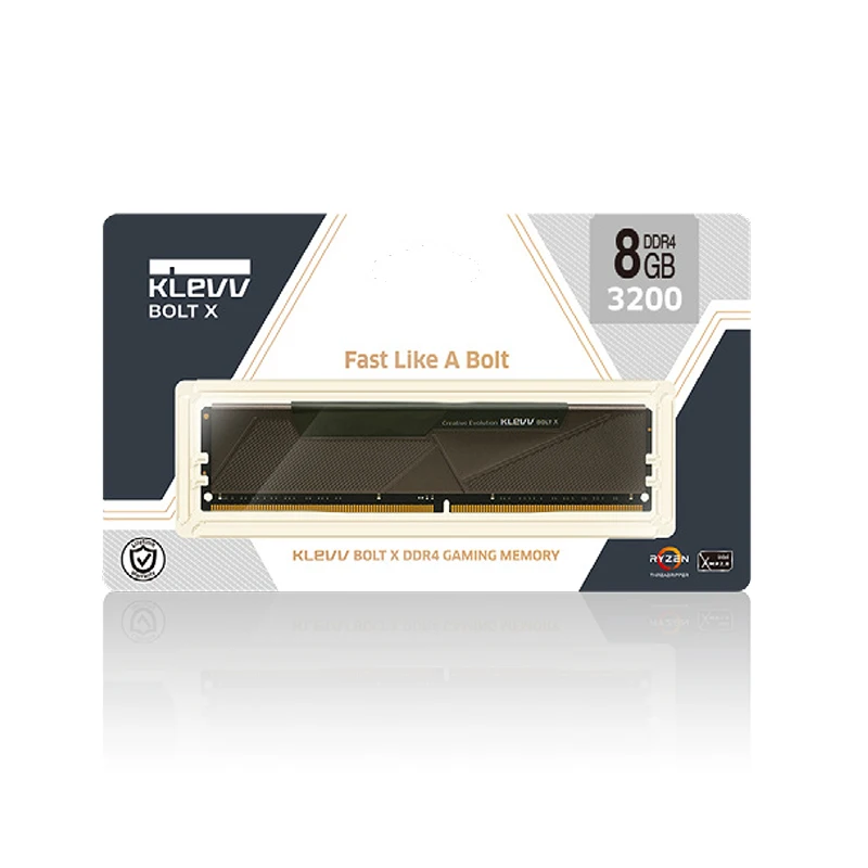 Klevv BOLT X Настольный ПК 4 ГБ 8 16 DDR4 3200 г МГц ram модуль памяти PC4 Intel XMP2.0 Gaming