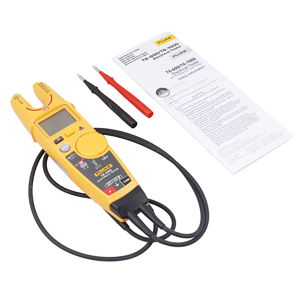 Fluke T6 1000 зажим непрерывность тока Электрический тестер MeterField Sense с мягкой кобурой