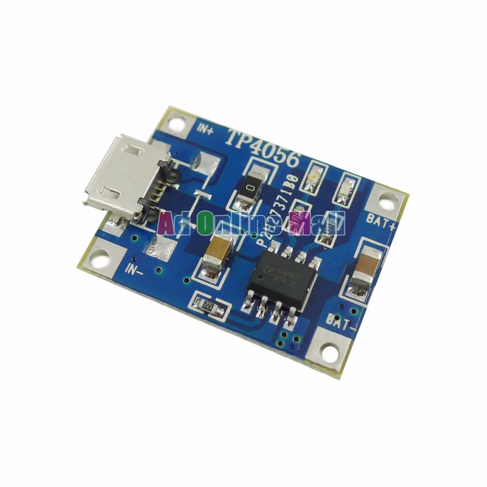 TP4056 1A перезаряжаемая зарядная плата модуль зарядного устройства литиевые