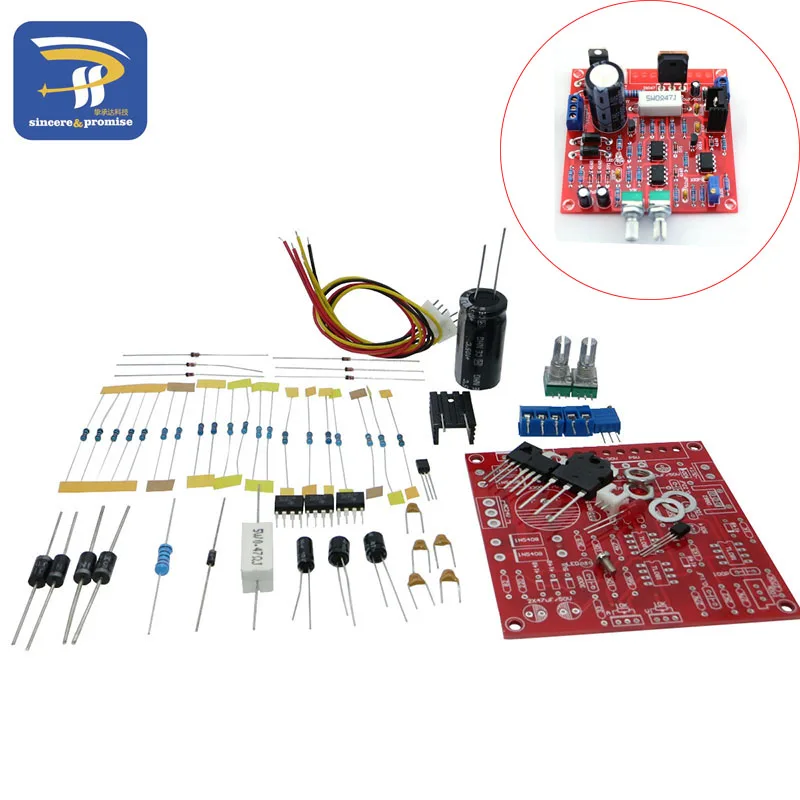 0 30 в 2mA 3A постоянно Регулируемый DC источник питания DIY Kit защита от короткого