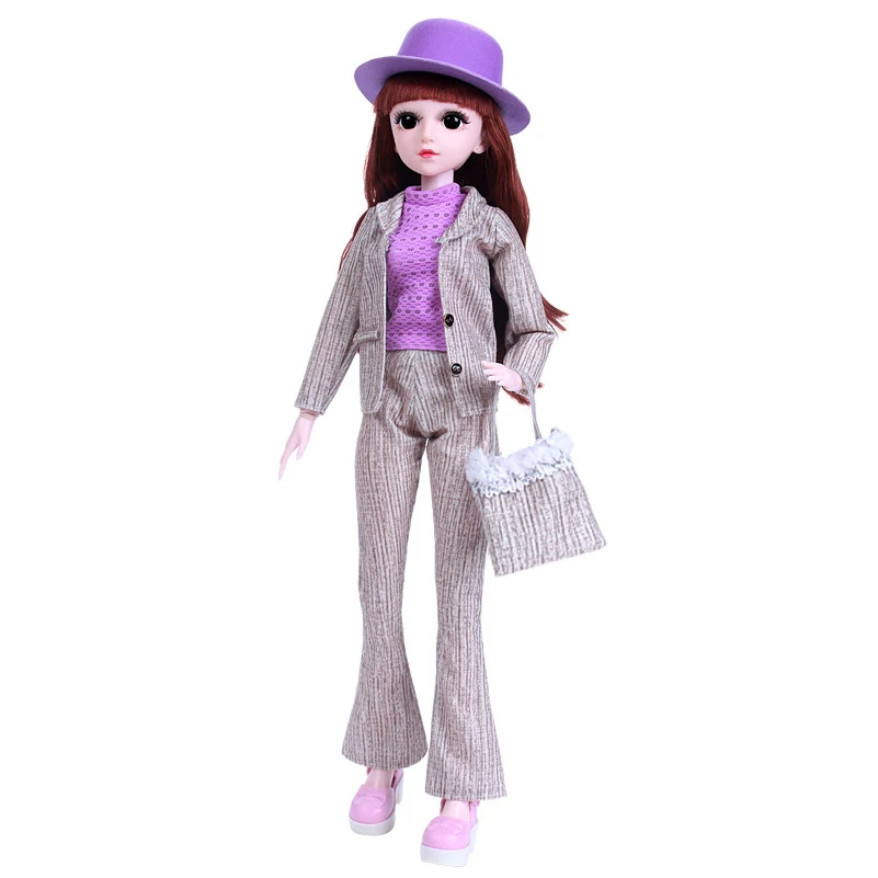 Новая Одежда для кукол аксессуары костюм с платьем шарнирной куклы 60 см одежда