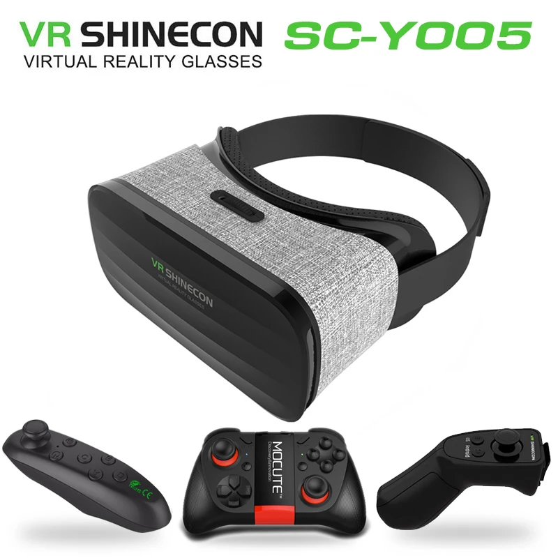 2019 оригинальные 3D очки виртуальной реальности VR Shinecon Y005 картонные для 4 3 6 0