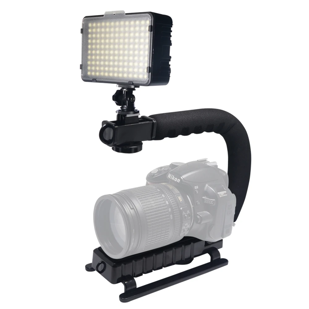 Профессиональное видео Действие Стабилизация Ручной Стабилизатор + 130 шт.