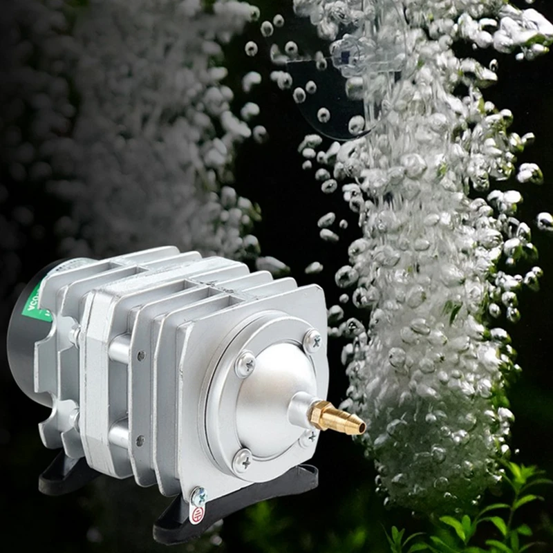 

45L/min 25W Electromagnetic Air Compressor Aquarium Oxygen Pond Air Pump Aerator