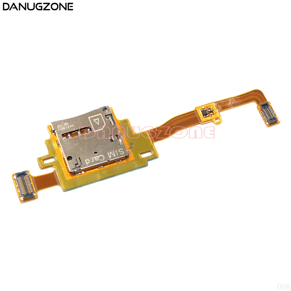Держатель для считывателя SIM карт лоток Гнездо гибкий кабель Samsung Galaxy Tab T801 T805 T800 SM