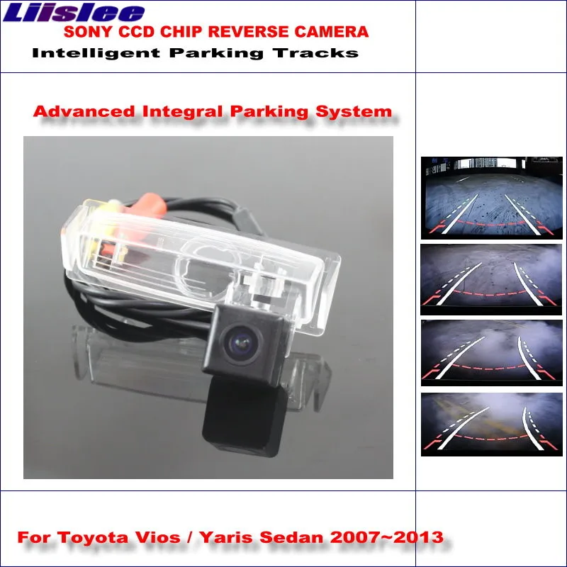 Liislee интеллектуальные парковочные треки задняя камера для Toyota Vios / Yaris седан