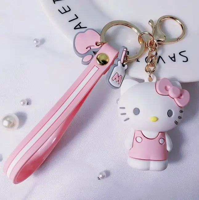 1 шт. креативный Sanrio серия My Melody пудинг Cinnamoroll Собака брелок Hello Kitty сумка подвеска брелок для девочек фигурка игрушка