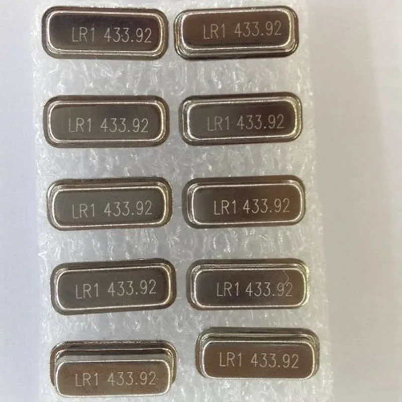 10 шт./лот F11 R433A 433 м кристаллическая резонаторная лента 4P 75K позолоченная LR1 92 |