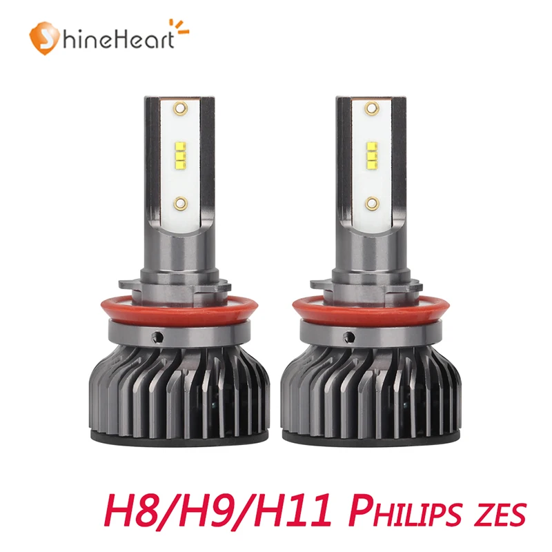 Turbo fan white color 6500k 12v Car LED Headlight Bulbs H7 H4 H1 H3 H11 9005 HB3 9006 HB4 9012 HIR2 100W 10000LM Bulb | Автомобили и